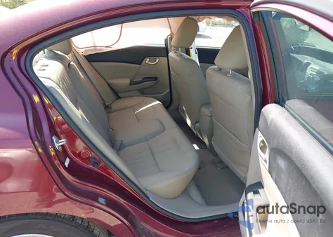 2012 Honda Civic Ex-L из США, поврежденный, VIN 2HGFB2F98CH592733